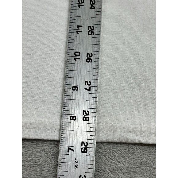 Smirnoff "Vodka For The People" White T-Shirt  Size L  Gildan Ultra Cotton - Picture 6 of 8